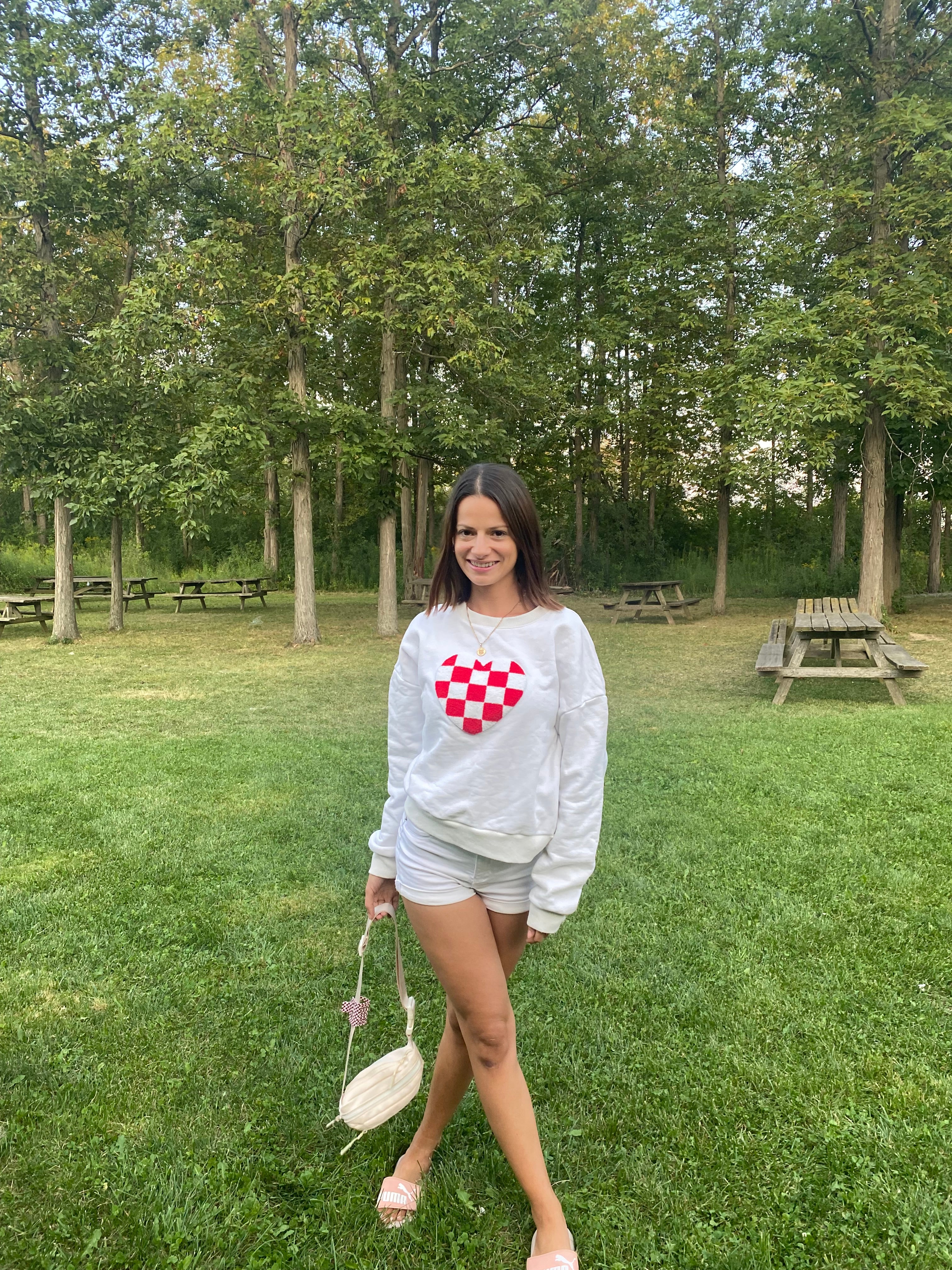 Croatian Heart Cozy Sweater - Womens