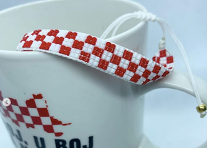 Croatia Checkered Handmade Bracelet