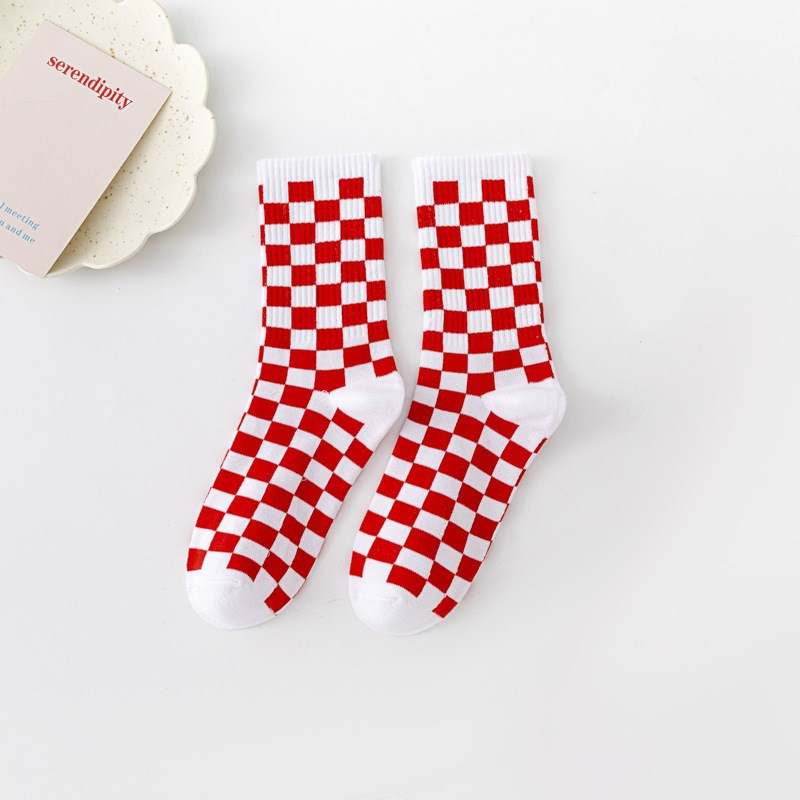 Croatia Checkered Socks (long)